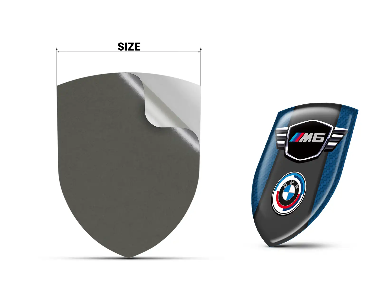 BMW Personalisierte Logosticker Stilvoll Robust Anpassbar